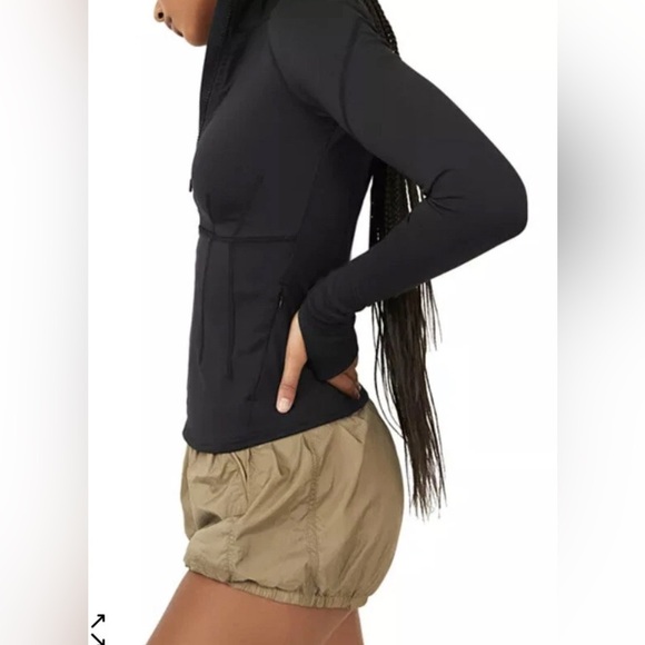 FREE PEOPLE Movement Run The Course Half Zip Layer Top Size S - Picture 12 of 13